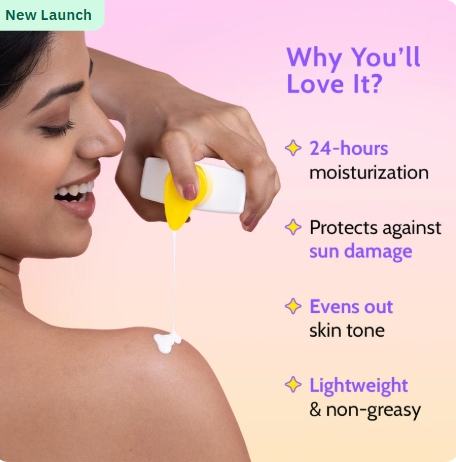 bright boost spf body lotion with niacinamide & spf 50+